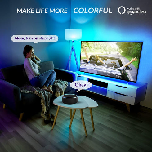 9.85 ft TV Backlight LED Strip Lights | WBM SMART